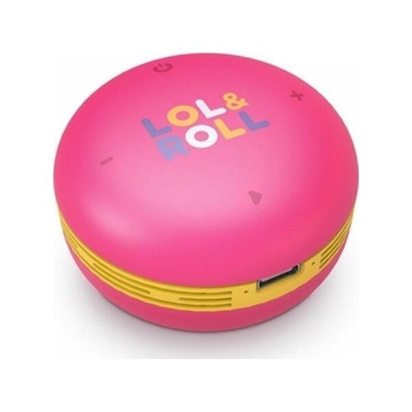Głośnik Energy Sistem Głośnik Bluetooth Przenośny Energy Sistem Lol&Roll Pop Kids Różowy 5 W 500 mAh