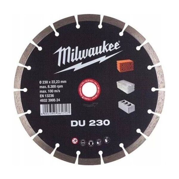 Milwaukee MILWAUKEE TARCZA DIAMENTOWA SEGMENTOWA 230MM