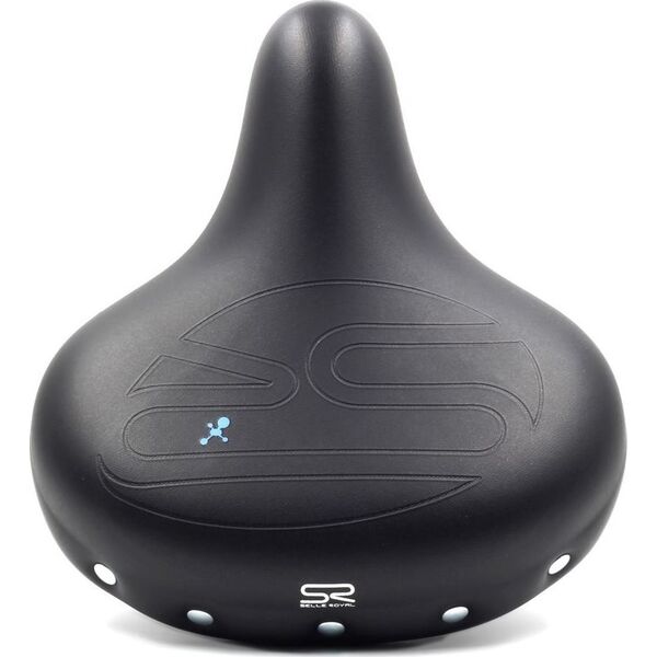 Selle Royal Siodło SELLEROYAL PREMIUM RELAXED 90st. DRIFTER STRENGTEX unisex żelowe + sprężyny czarne (NEW 2023)