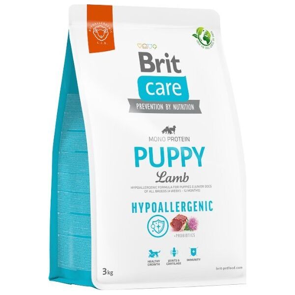 Brit Brit Care Dog Hypoallergenic Puppy Lamb 3kg