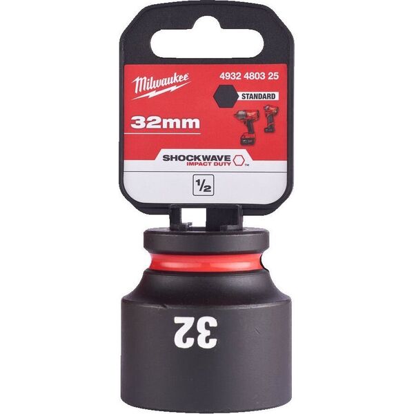 Milwaukee Nasadka udarowa 1/2 krótka 32 mm MILWAUKEE