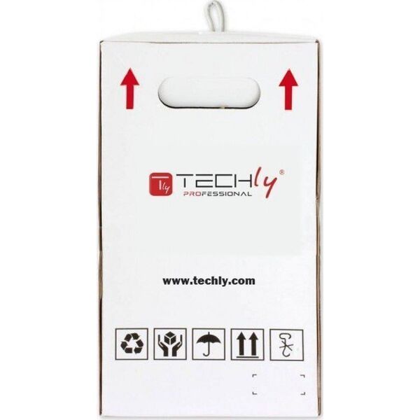 Techly Techly Kabel Skrętka Kat 6 F/UTP linka 305m szara 100% miedzi