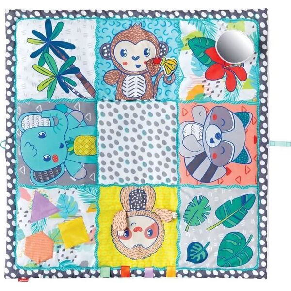 Infantino INFANTINO Gigantyczny dywan odkrycie zmyslów - 120 x 120 cm