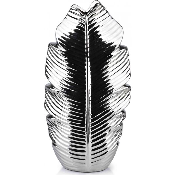 Mondex LEAF SILVER WAZON 7,5x17xh35cm