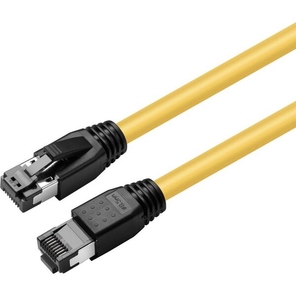 MicroConnect CAT8.1 S/FTP 1m Yellow LSZH