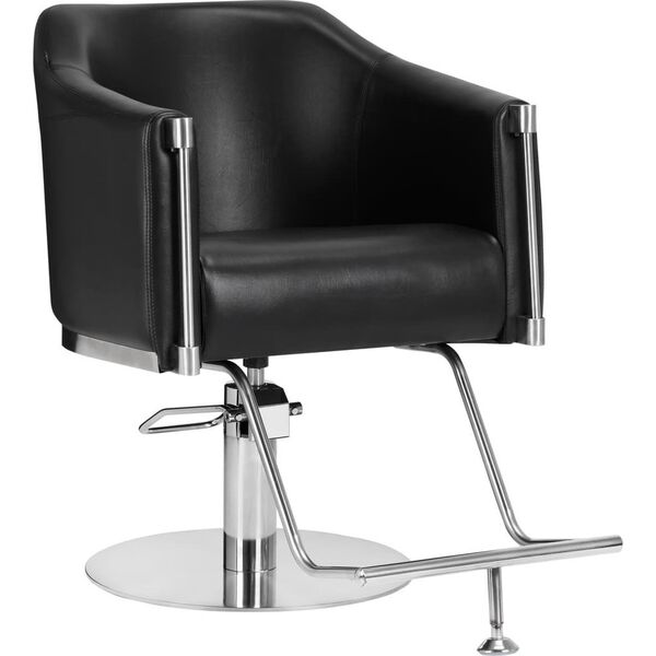 Activeshop Gabbiano fotel fryzjerski Burgos czarny
