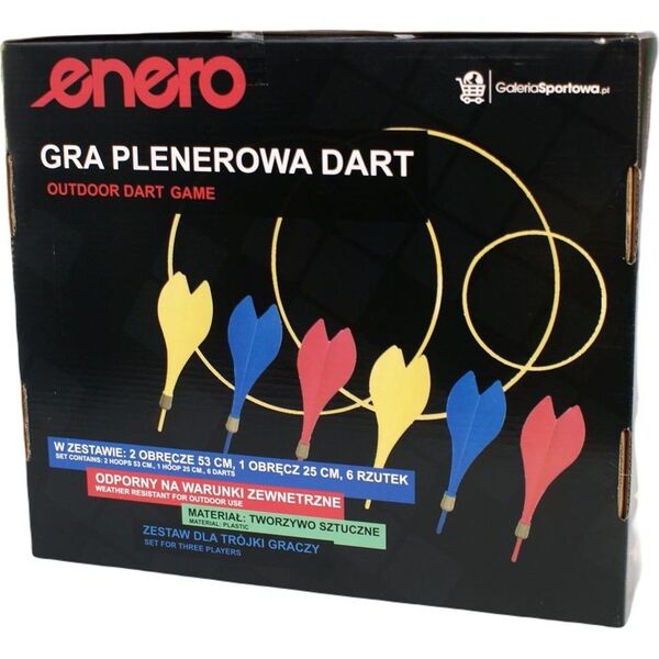 Enero Dart gra plenerowa zręcznościowa Enero