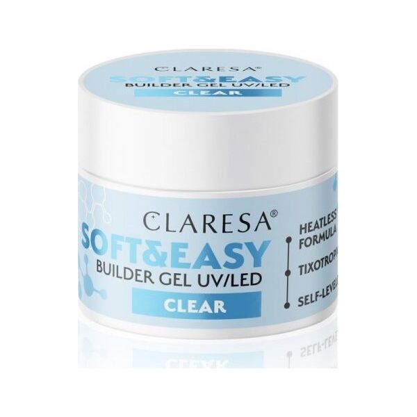 Activeshop Claresa żel budujący Soft&Easy gel clear 90g