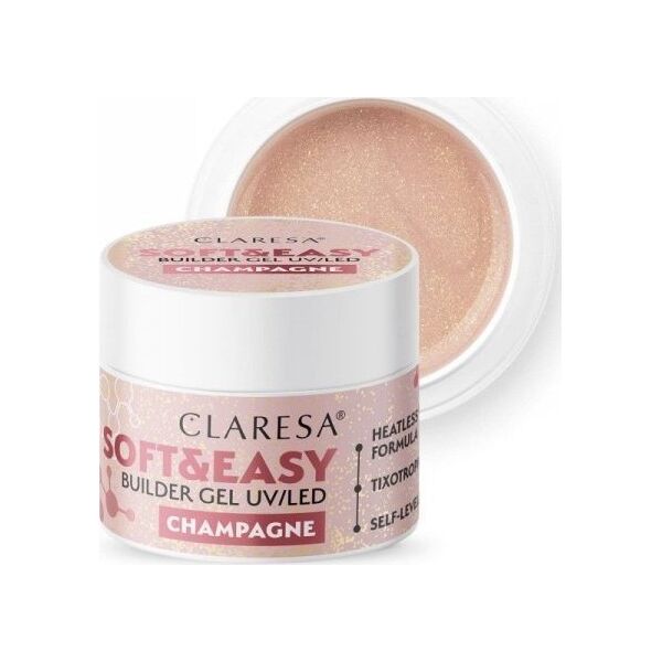 Activeshop Claresa żel budujący Soft&Easy gel champagne 90g