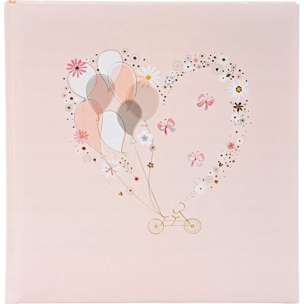Goldbuch Album GOLDBUCH 08033 Love Connection 30x31cm 60 pages |white sheets| corner/splits [V]