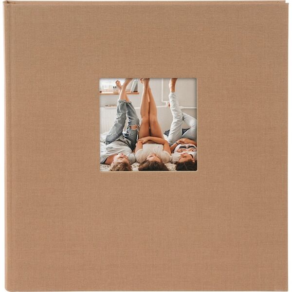 Goldbuch Album GOLDBUCH 27719 Bella Vista hazelnut 30x31/60 pages |white sheets|corner/splits|bookbound