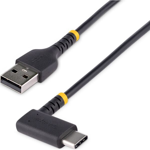 Kabel USB StarTech USB-A - USB-C 1 m Czarny (R2ACR-1M-USB-CABLE)
