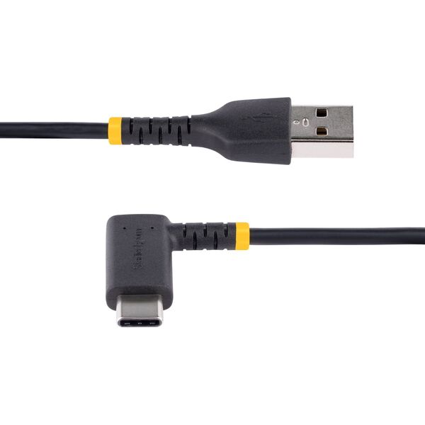 Kabel USB StarTech USB-A - USB-C 0.15 m Czarny (R2ACR-15C-USB-CABLE)
