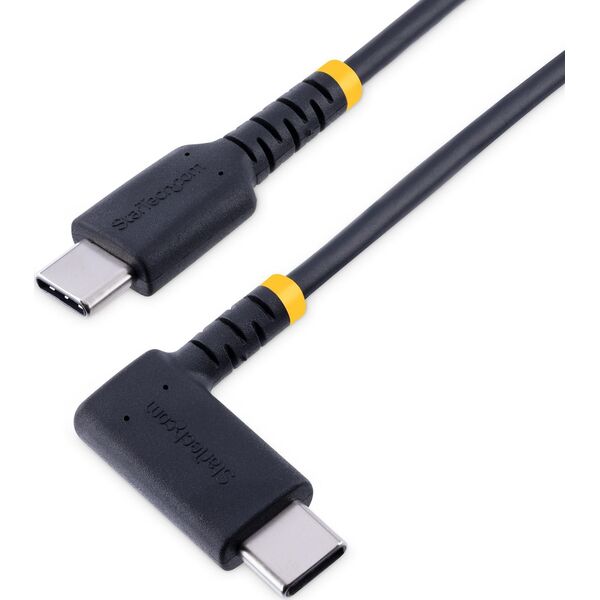 Kabel USB StarTech USB-C - USB-C 0.15 m Czarny (R2CCR-15C-USB-CABLE)