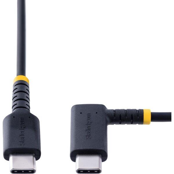 Kabel USB StarTech USB-C - USB-C 0.15 m Czarny (R2CCR-15C-USB-CABLE)