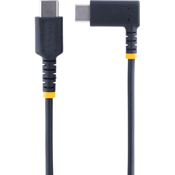 Kabel USB StarTech USB-C - USB-C 0.3 m Czarny (R2CCR-30C-USB-CABLE)