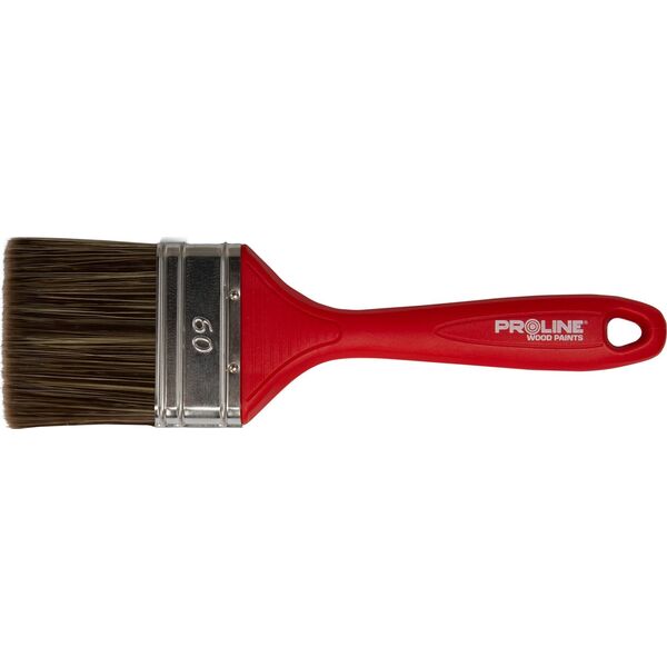 Pro-Line Pędzel płaski standard 30mm,rączka plastik,do drew.,proline
