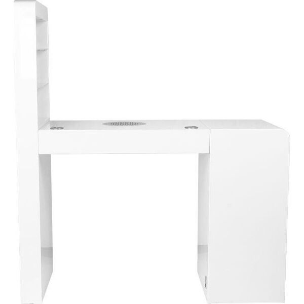 Activeshop Biurko kosmetyczne 310 białe prawe
