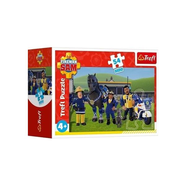 Trefl PUZZLE 54EL TREFL 19759 MINI STRAZAK SAM W GOTOW