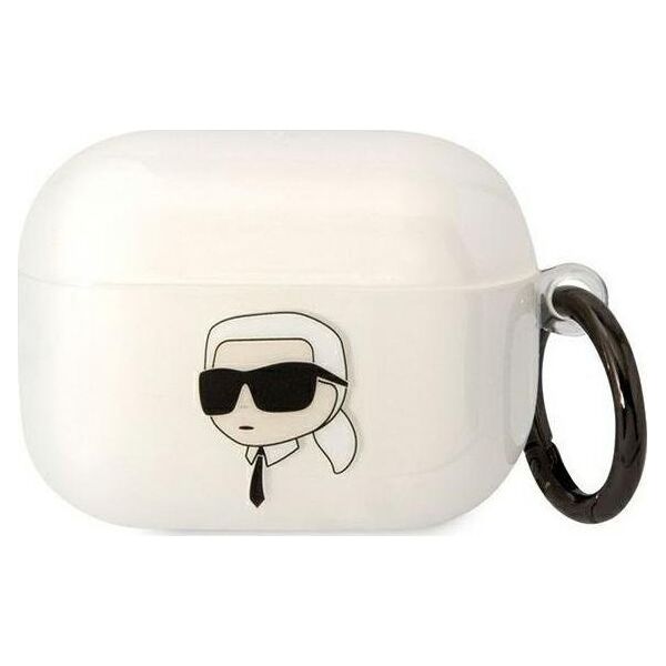 Karl Lagerfeld Karl Lagerfeld KLAPHNIKTCT AirPods Pro cover transparent Karl`s Head