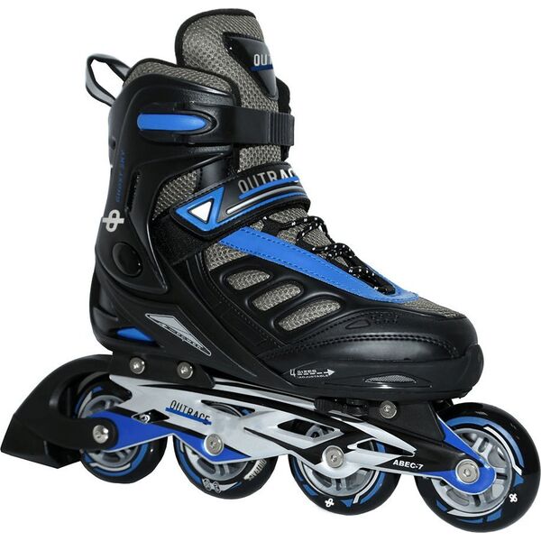 Rolki Outrace Ghost rekreacyjne regulowane czarne r. 43-46