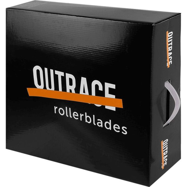Rolki Outrace Ghost rekreacyjne regulowane czarne r. 43-46
