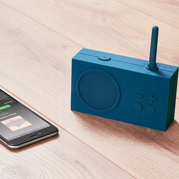 Radio Lexon LEXON FM radio and wireless speaker TYKHO3 Portable, Wireless connection, Duck Blue, Bluetooth