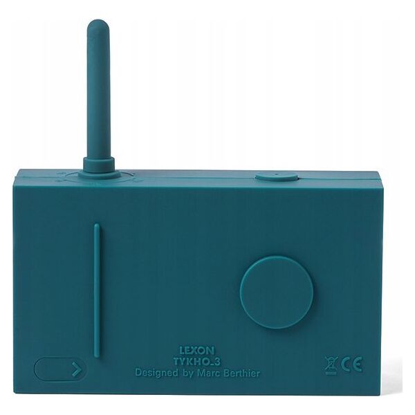 Radio Lexon LEXON FM radio and wireless speaker TYKHO3 Portable, Wireless connection, Duck Blue, Bluetooth