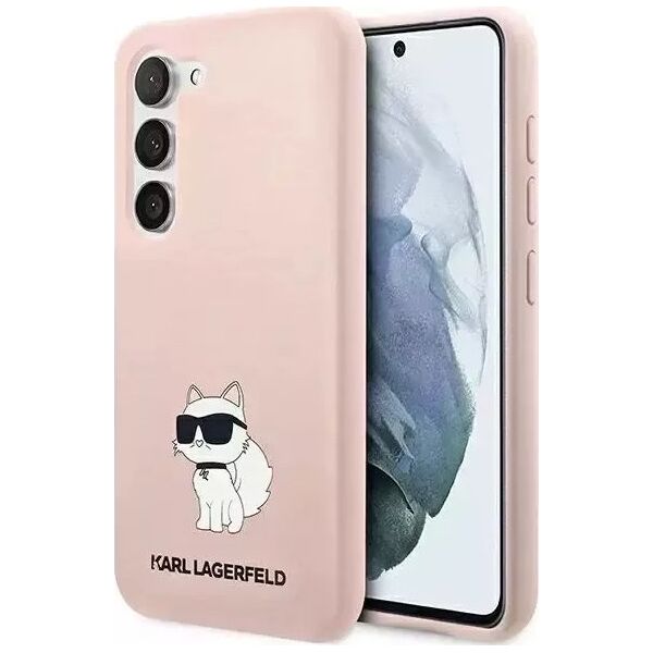 Karl Lagerfeld Etui Karl Lagerfeld KLHCS23SSNCHBCP do Samsung Galaxy S23 S911 hardcase Silicone Choupette