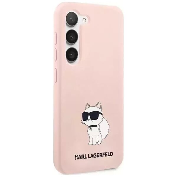 Karl Lagerfeld Etui Karl Lagerfeld KLHCS23SSNCHBCP do Samsung Galaxy S23 S911 hardcase Silicone Choupette