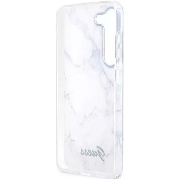 Guess Etui Guess GUHCS23MPCUMAH do Samsung Galaxy S23+ Plus S916 biały/white hardcase Marble