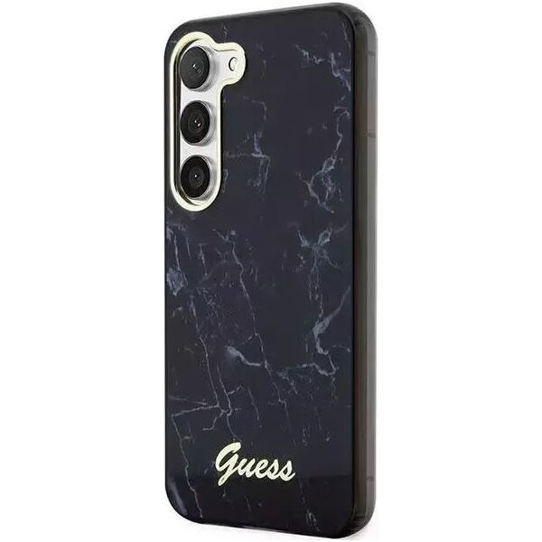 Guess Etui Guess GUHCS23SPCUMAK do Samsung Galaxy S23 S911 czarny/black hardcase Marble