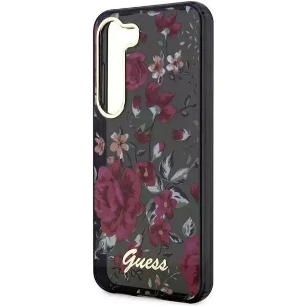 Guess Etui Guess GUHCS23MHCFWSA do Samsung Galaxy S23+ Plus S916 zielony/kaki hardcase Flower Collection