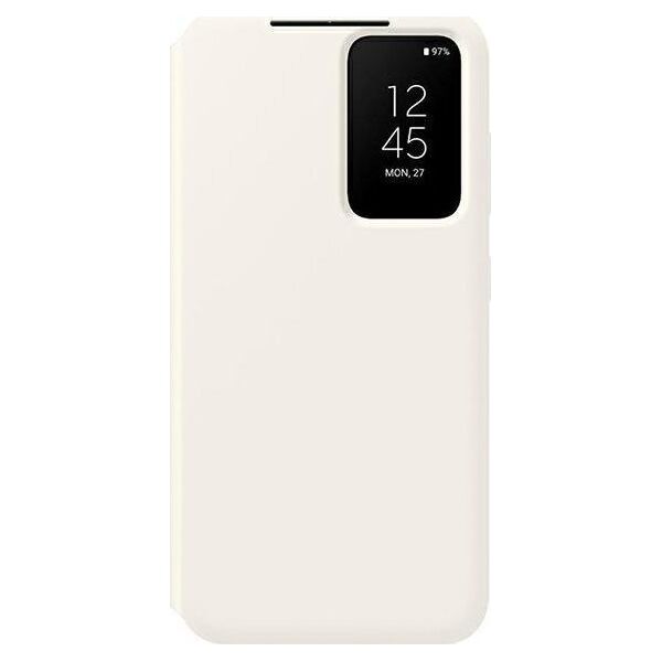 Samsung Etui Samsung EF-ZS916CU S23+ S916 kremowy/cream Smart View Wallet Case