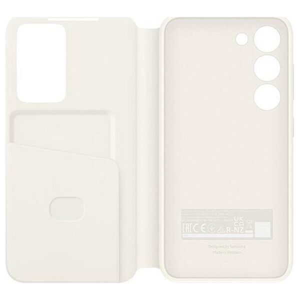 Samsung Etui Samsung EF-ZS916CU S23+ S916 kremowy/cream Smart View Wallet Case