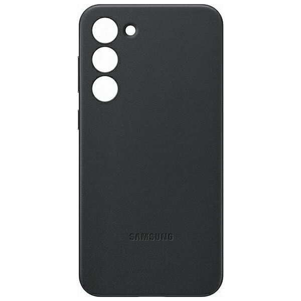 Samsung Etui Samsung EF-VS916LB S23+ S916 czarny/black Leather Cover