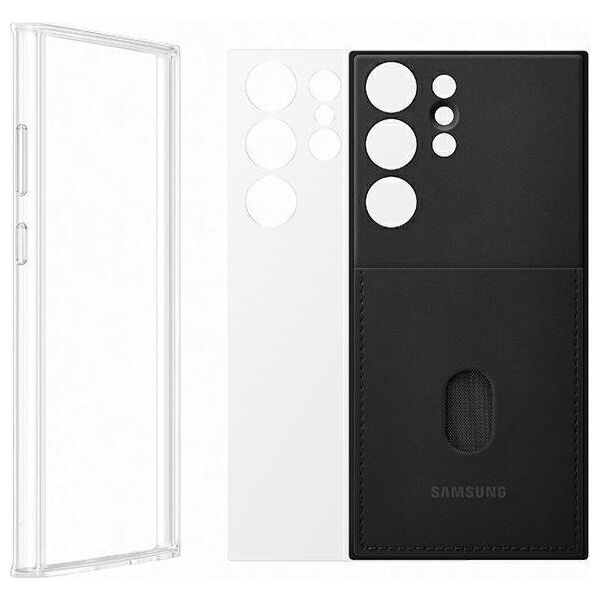 Samsung Etui Samsung EF-MS918CB S23 Ultra S918 czarny/black Frame Cover