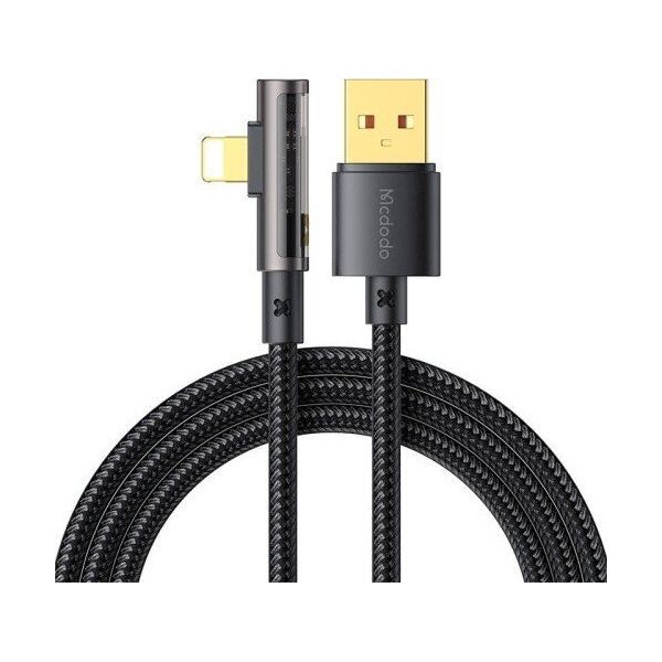 Kabel USB Mcdodo USB-A - Lightning 1.8 m Czarny (MDD91)