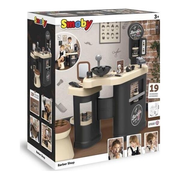 Smoby SMOBY My Beauty Barber Shop Centrum Barbera Fryzjer Salon Fryzjerski