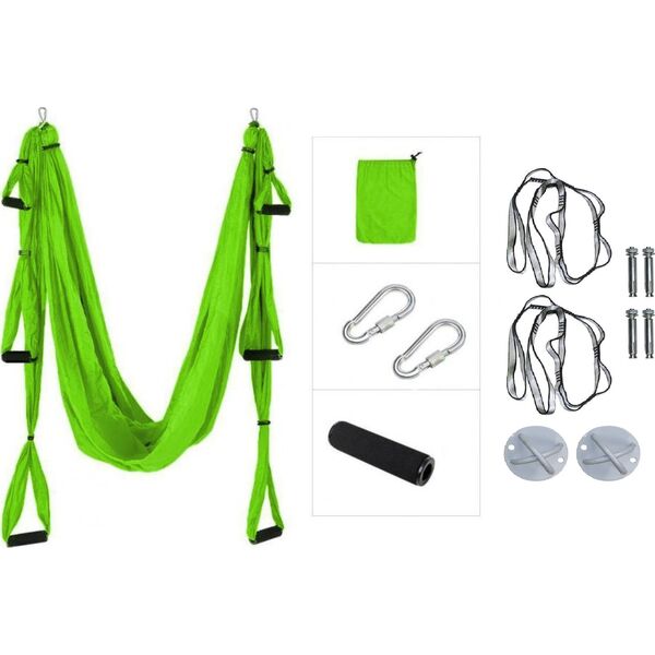 Master Aerial Air Joga Hamak Chusta Huśtawka 2,5 m z mocowaniem