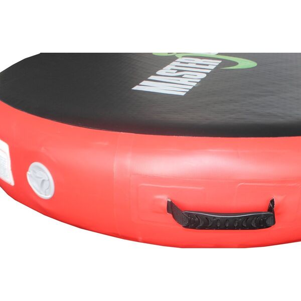 Trampolina Master AirSpot Trampolina Dmuchana MASTER 100 x 20 cm Black Red
