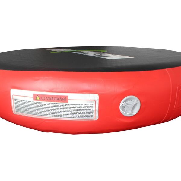 Trampolina Master AirSpot Trampolina Dmuchana MASTER 100 x 20 cm Black Red
