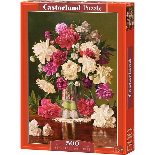 Castorland Puzzle 500 Beautiful Pheonies CASTOR