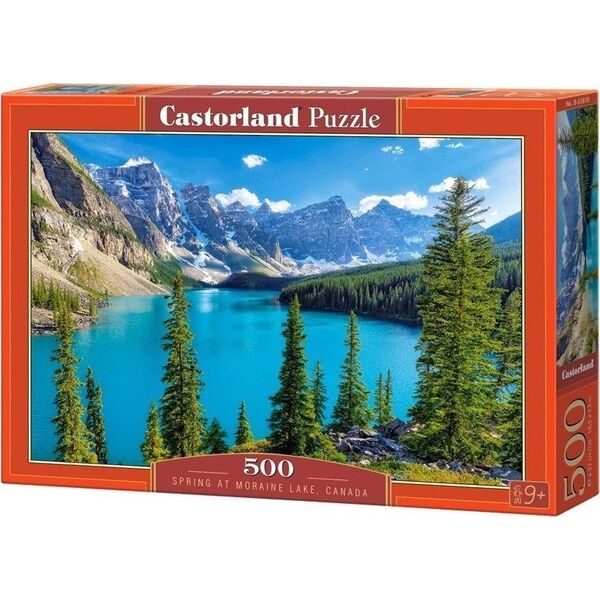 Castorland Puzzle 500 Spring at Moraine Lake, Canada CASTOR