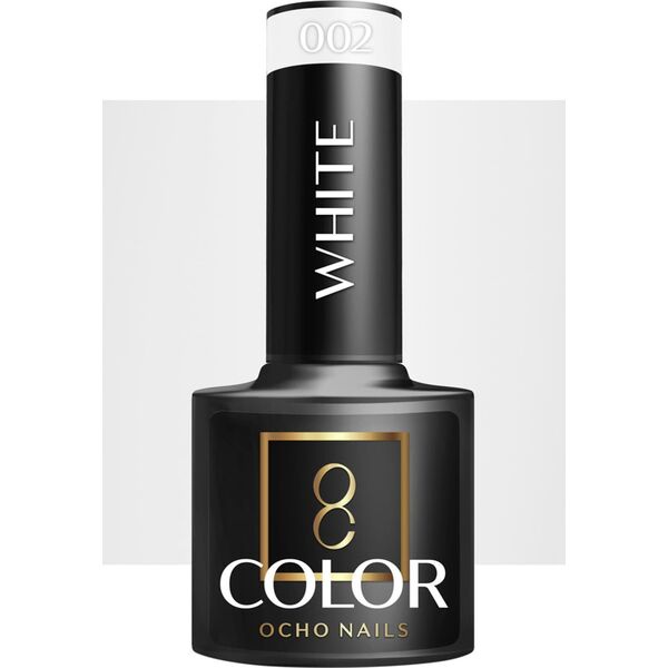 Activeshop OCHO NAILS Lakier hybrydowy white 001 -5 g