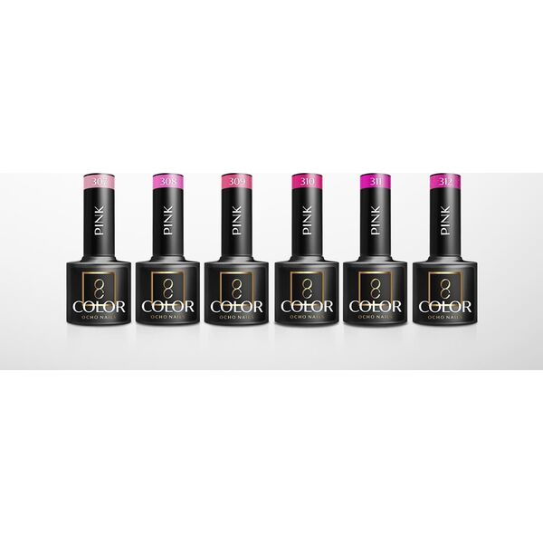 Activeshop OCHO NAILS Lakier hybrydowy pink 301 -5 g