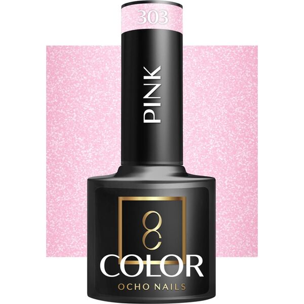Activeshop OCHO NAILS Lakier hybrydowy pink 303 -5 g