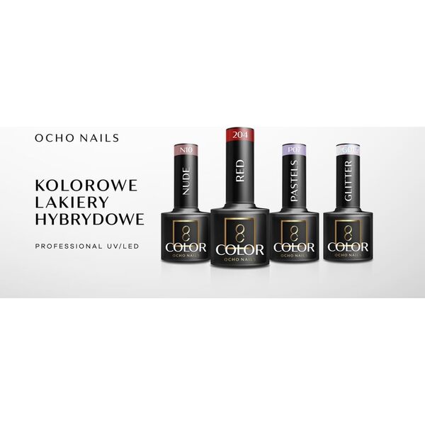 Activeshop OCHO NAILS Lakier hybrydowy pink 306 -5 g