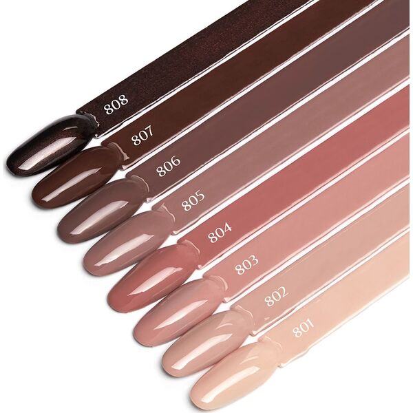 Activeshop OCHO NAILS Lakier hybrydowy brown 808 -5 g