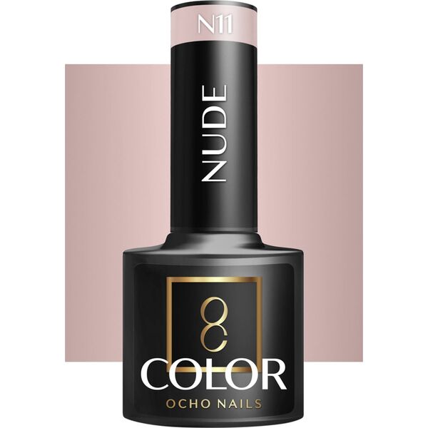 Activeshop OCHO NAILS Lakier hybrydowy nude N11 -5 g